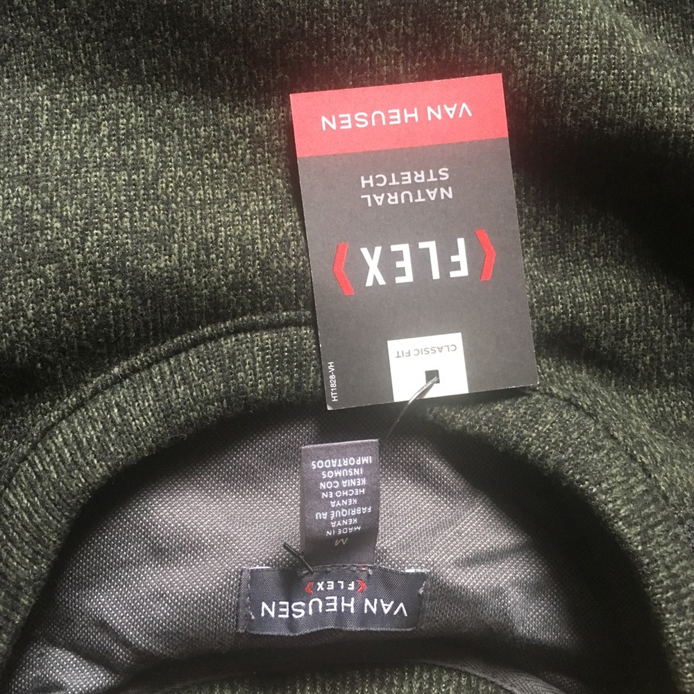 Van Heusen Green Long Sleeve Sweater - Picture 3 of 3